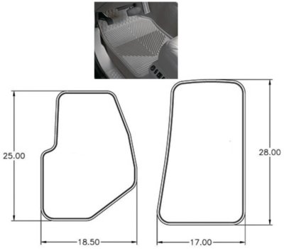 GMC Floor Mats Highland