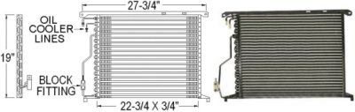 Mercedes Benz A/C Condenser ACI
